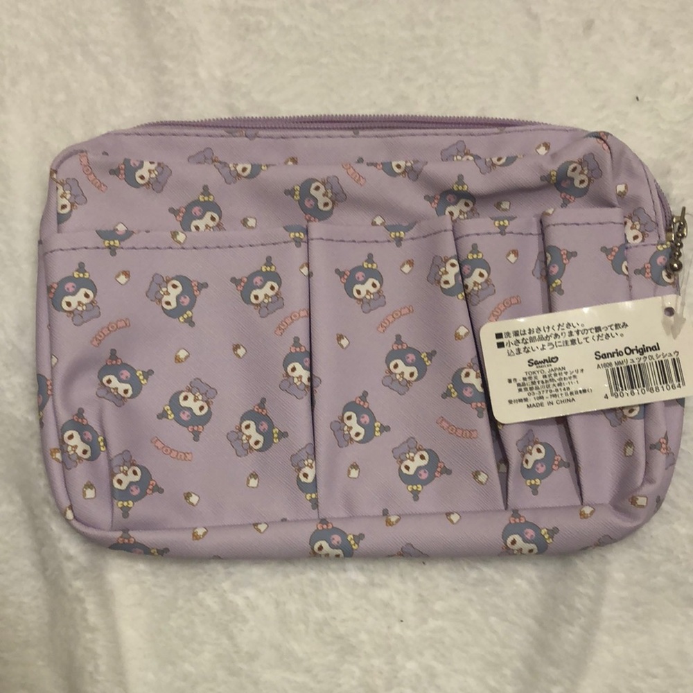 Cutest baby kuromi makeup bag! New with tag and Sanrio Original exclusive!